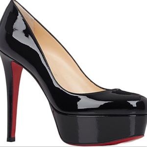 Bianca Louboutin Platform Pumps